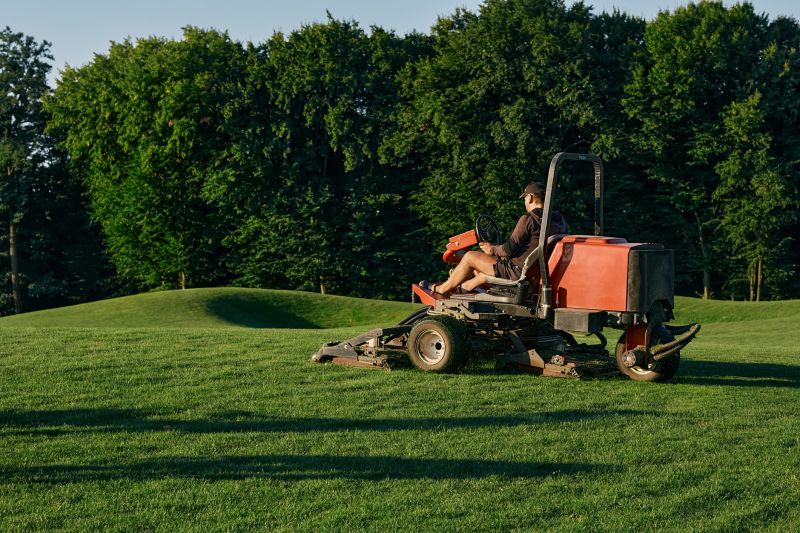 Golf Course Mowing