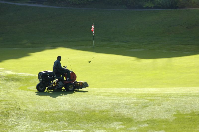 Golf Course Mowing