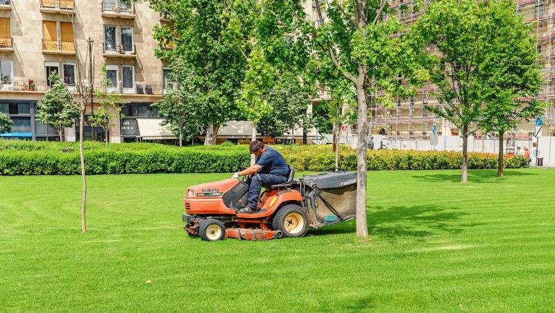 Golf Course Mowing