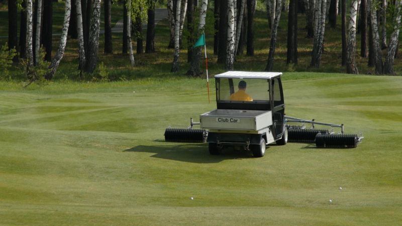 Golf Course Mowing