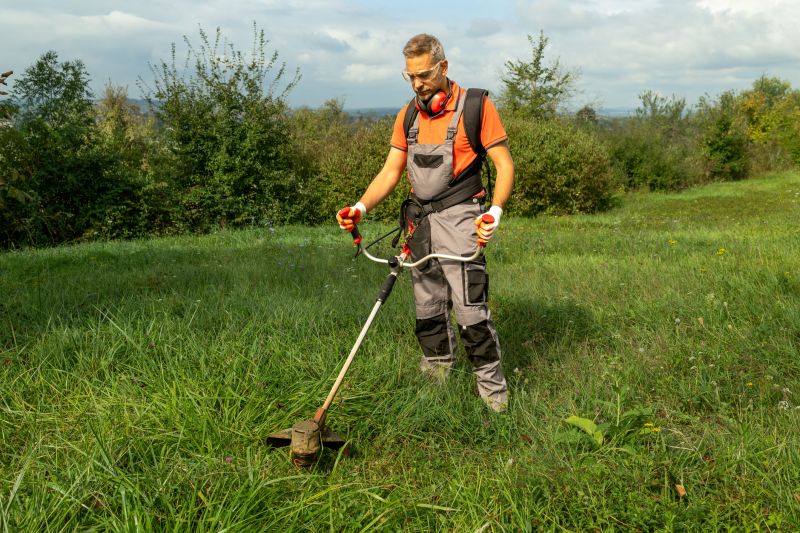 Hillside Weed Eating